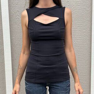 Cut Out black top